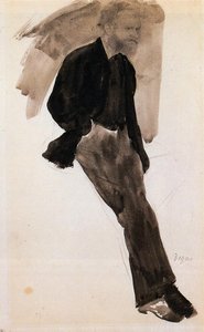 エドゥアールマネスタンディング 作： Edgar Degas